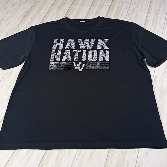 Hawk Nation SportTek Performance Tshirt Men's XL - Picture 2 of 13